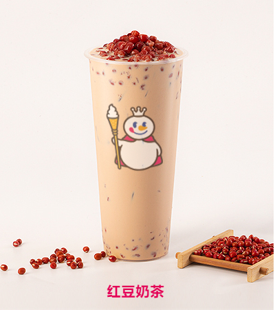 红豆奶茶